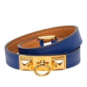 Pre-Loved Hermes Swift Rivale Double Tour Bracelet
